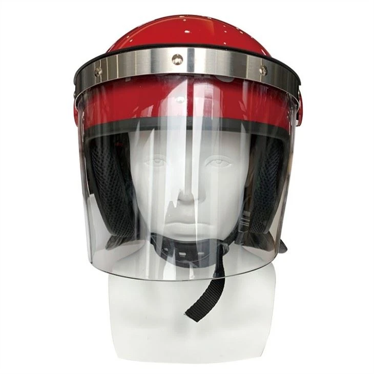 Anti Riot Helmet With Red Color