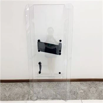 고무 벤딩이 있는 말레이시아 PC Anti Riot Shield